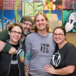 WIMP leadership and event organizers: Joshua Simmons, Randy Hall, Cole Geissinger and Melissa Geissinger